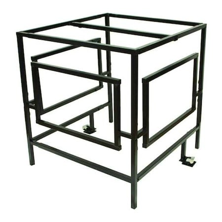 Adjustable AC Condenser Security Cage, 34-59 in H, 30-51 in W, 16 ga Steel MPN:ACGUB