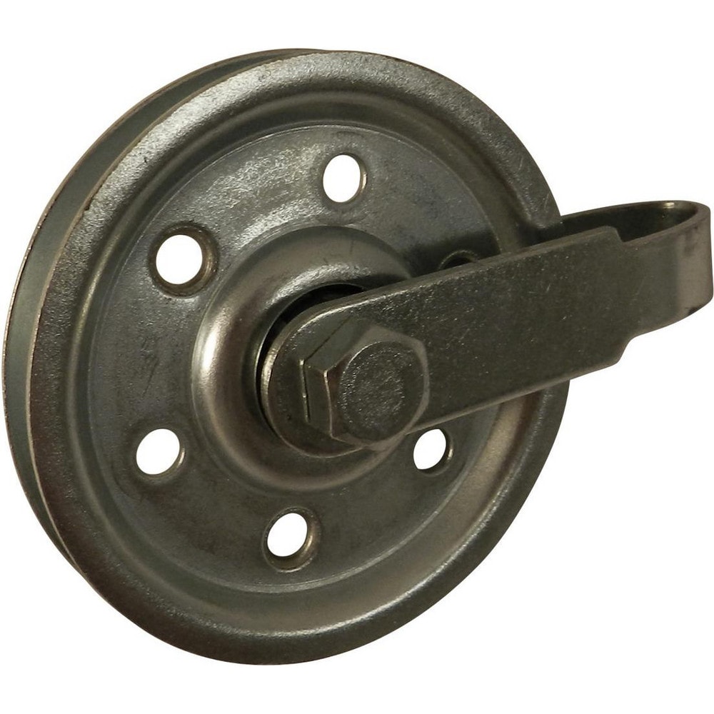 Garage Door Hardware; Hardware Type: Garage Door Pulleys; For Use With: Residential Door; Commercial Doors; Material: Steel; Overall Length: 3.00; Overall Width: 1 MPN:7710XR