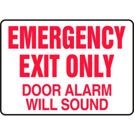 Accuform MEXT932VS Exit Safety Sign 14
