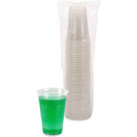 Boardwalk® Plastic Cold Cups 14 oz. Capacity Translucent 50/Sleeve 20 Sleeves/Carton BWKTRANSCUP14CT