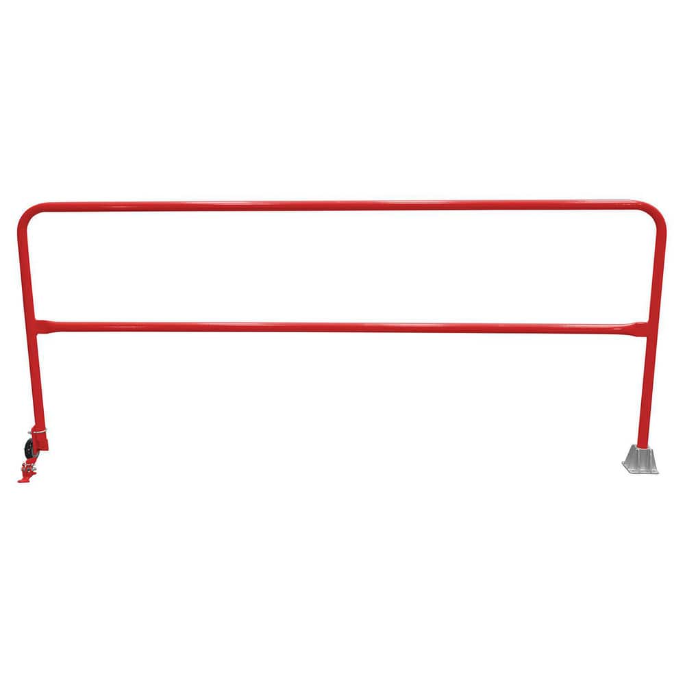 Dock Leveler Accessories; Type: Dock Safety Swing Gate; For Use With: Loading Docks, Floor Openings, And Mezzanines; Additional Information: Red; Length (Decimal Inch - 4 Decimals): 108.0000; UNSPSC Code: 24101800 MPN:SSG-9-RD