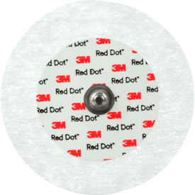 3M™ Red Dot ECG Monitoring Electrodes w/Abrader Micropore Tape Backing 2.4