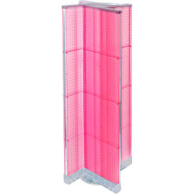 Global Approved 700420-PNK Pinwheel Pegboard Display 16
