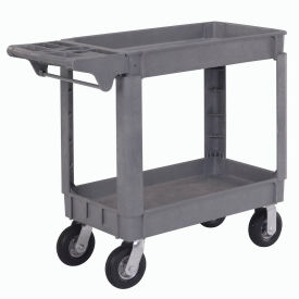 GoVets™ Utility Cart w/2 Shelves & 6