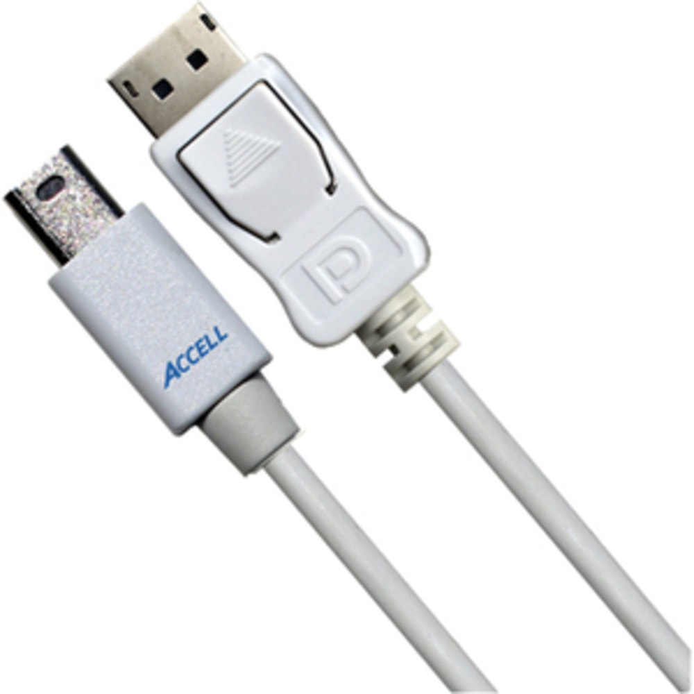 Accell Mini DisplayPort to DisplayPort Cable 1m (3.3ft) (Min Order Qty 3) MPN:B143B-003J