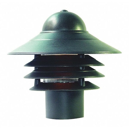 Post Mount Light, Matte Black, 1-Light MPN:87BK