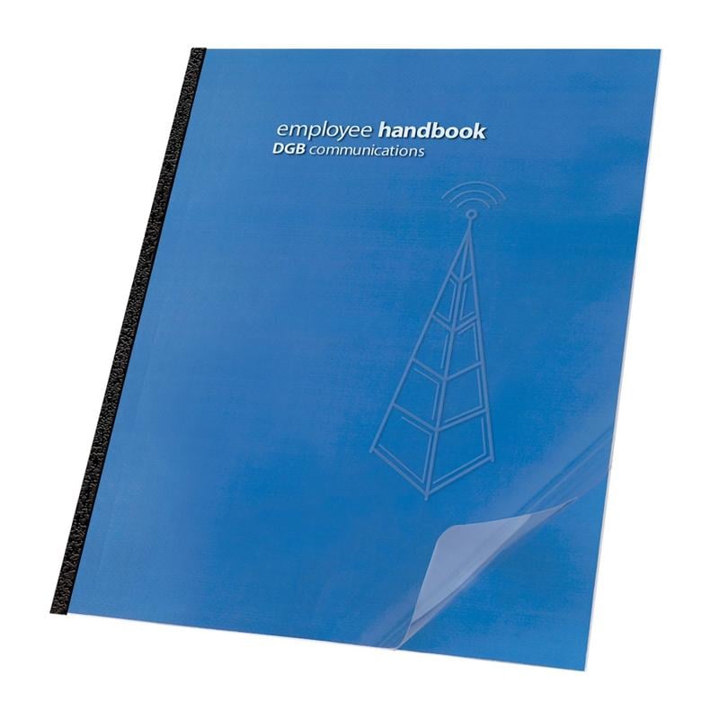 Swingline GBC ClearView Presentation Covers, Clear, Round Corners, Standard Weight, 8 3/4in x 11 1/4in, Pack Of 100 MPN:2000036