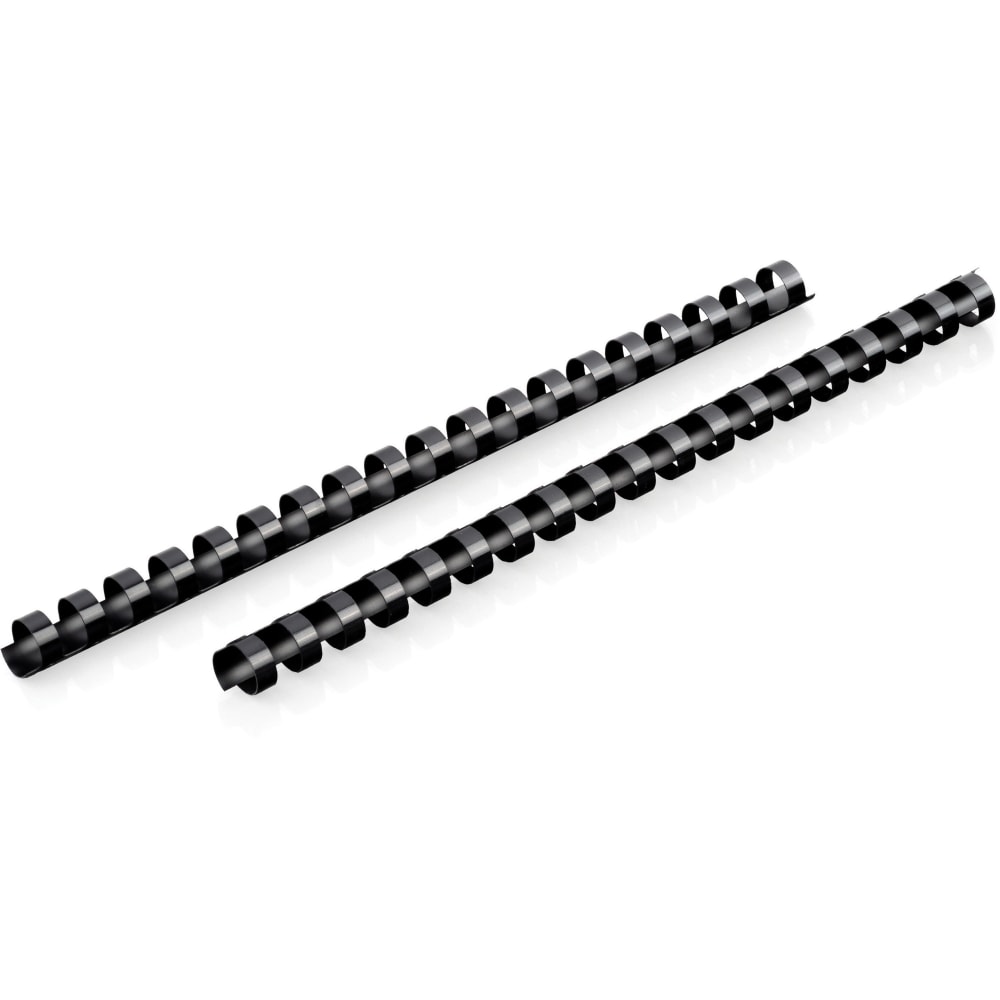 Mead CombBind Binding Spines - 0.56in Maximum Capacity - 105 x Sheet Capacity - For Letter 8 1/2in x 11in Sheet - Plastic - 125 / Box MPN:4000138
