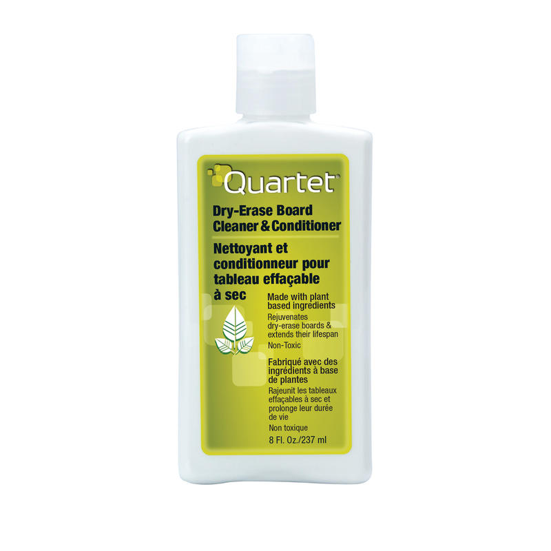 Quartet Dry-Erase Board Cleaner & Conditioner For Melamine/Porcelain Boards, 8 Oz MPN:551