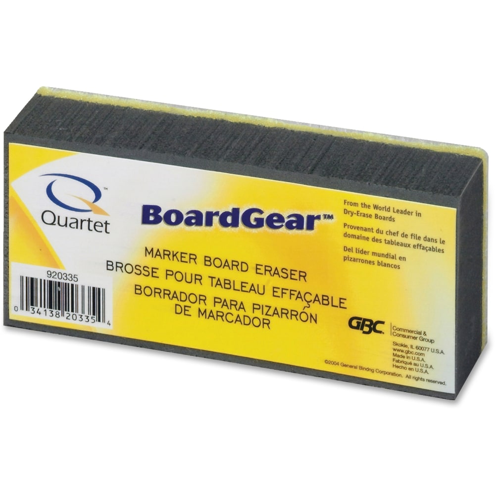 Quartet Boardgear Markerboard Eraser MPN:920335