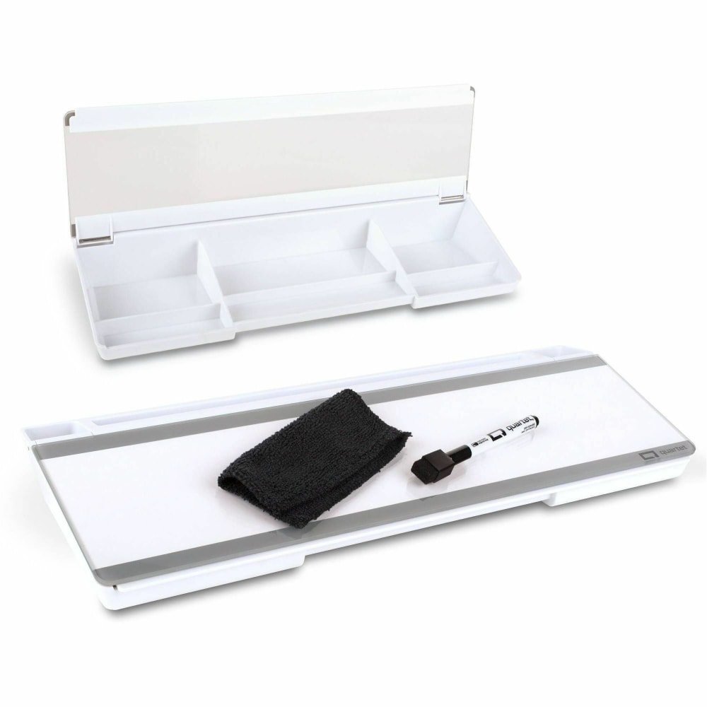 Quartet Flip-Top Glass Dry-Erase Desktop Pad, 18inW x 6inH, Q090F04 MPN:Q090F04
