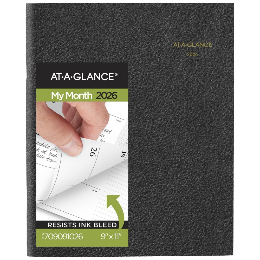 AT-A-GLANCE Executive 2026 Monthly Padfolio Refill for 70-290, Large, 9in x 11in MPN:709091026