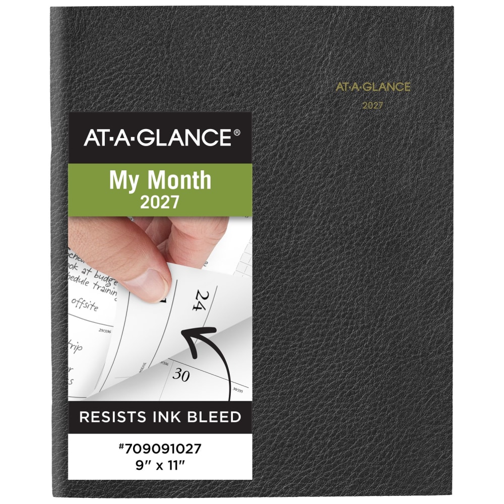 AT-A-GLANCE Executive 2027 Monthly Padfolio Refill for 70-290, Large, 9in x 11in MPN:709091027