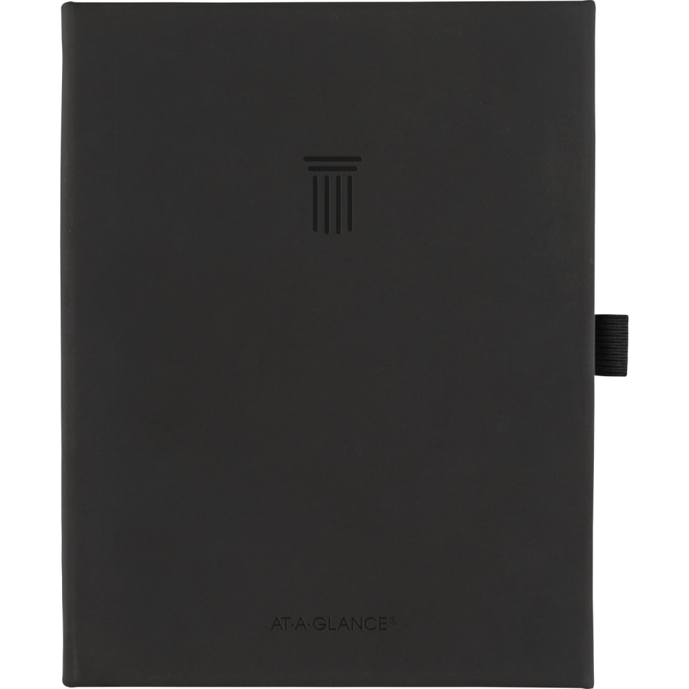 AT-A-GLANCE Foundation Weekly/Monthly Planner, 5-1/2in x 8-1/2in, Small, Black, Undated MPN:FD-200-05