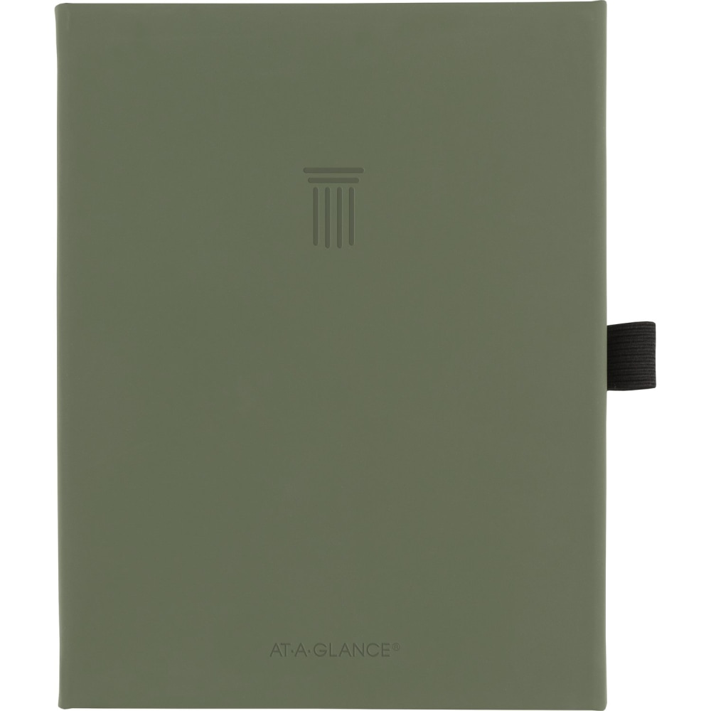 AT-A-GLANCE Foundation Weekly/Monthly Planner, 5-1/2in x 8-1/2in, Small, Green, Undated MPN:FD-200-60
