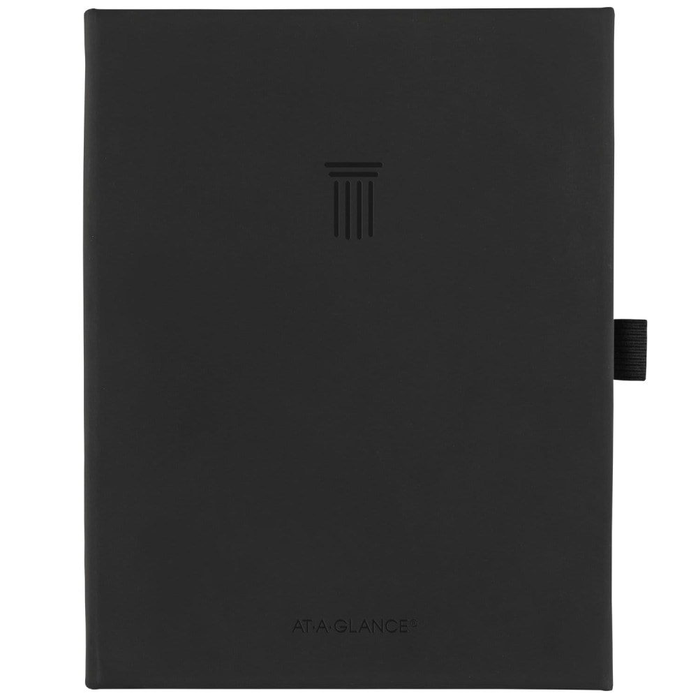 AT-A-GLANCE FOUNDATION GOAL SETTING Undated Weekly Monthly Planner, Black, Small, 5 1/2in x 8 1/2in MPN:FD2-200-05