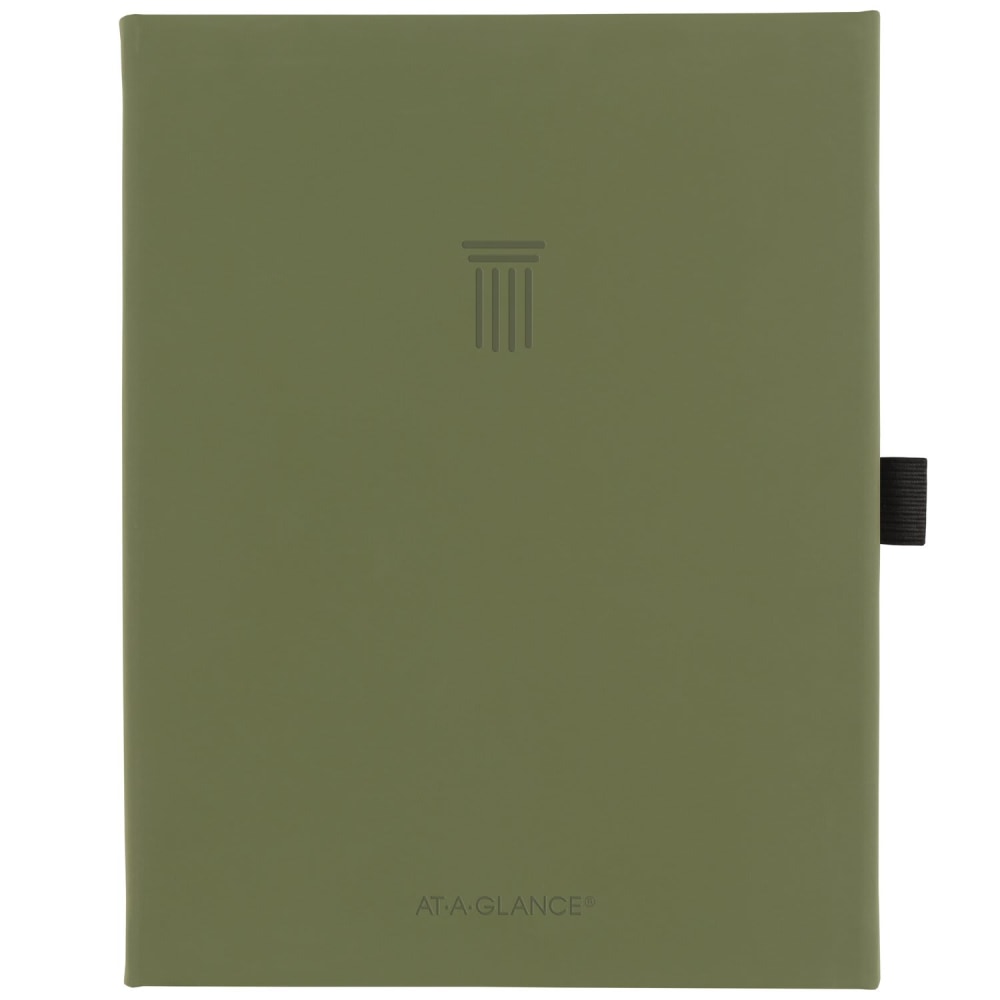 AT-A-GLANCE FOUNDATION GOAL SETTING Undated Weekly Monthly Planner, Green, Small, 5 1/2in x 8 1/2in MPN:FD2-200-60