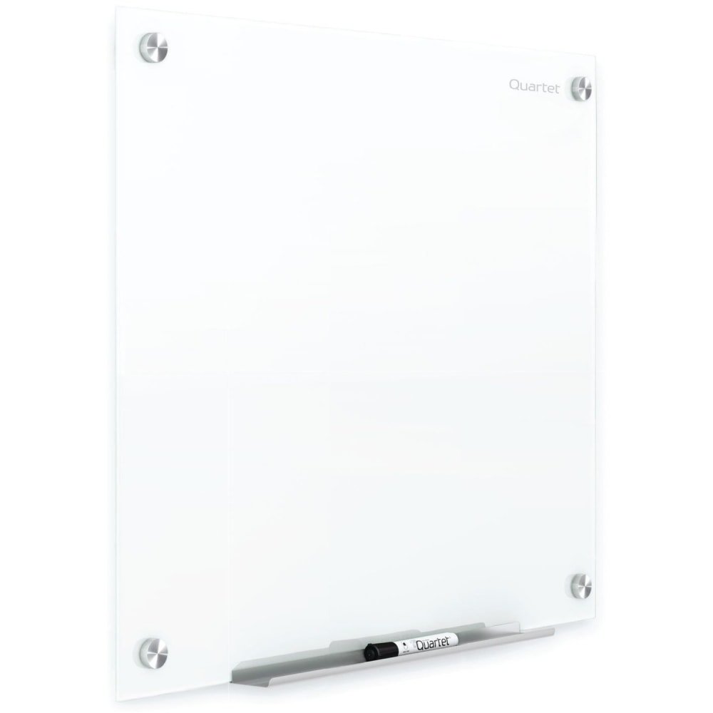 Quartet Infinity Magnetic Glass Dry-Erase Board, White, 48in x 48in, G24848W MPN:G24848W