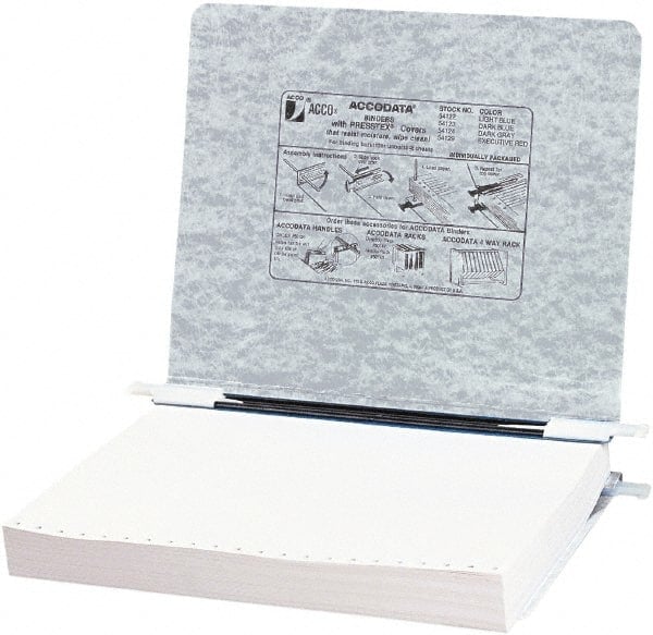 Hanging Data Binder: Letter, Dark Gray, 25/Pack MPN:ACC54124