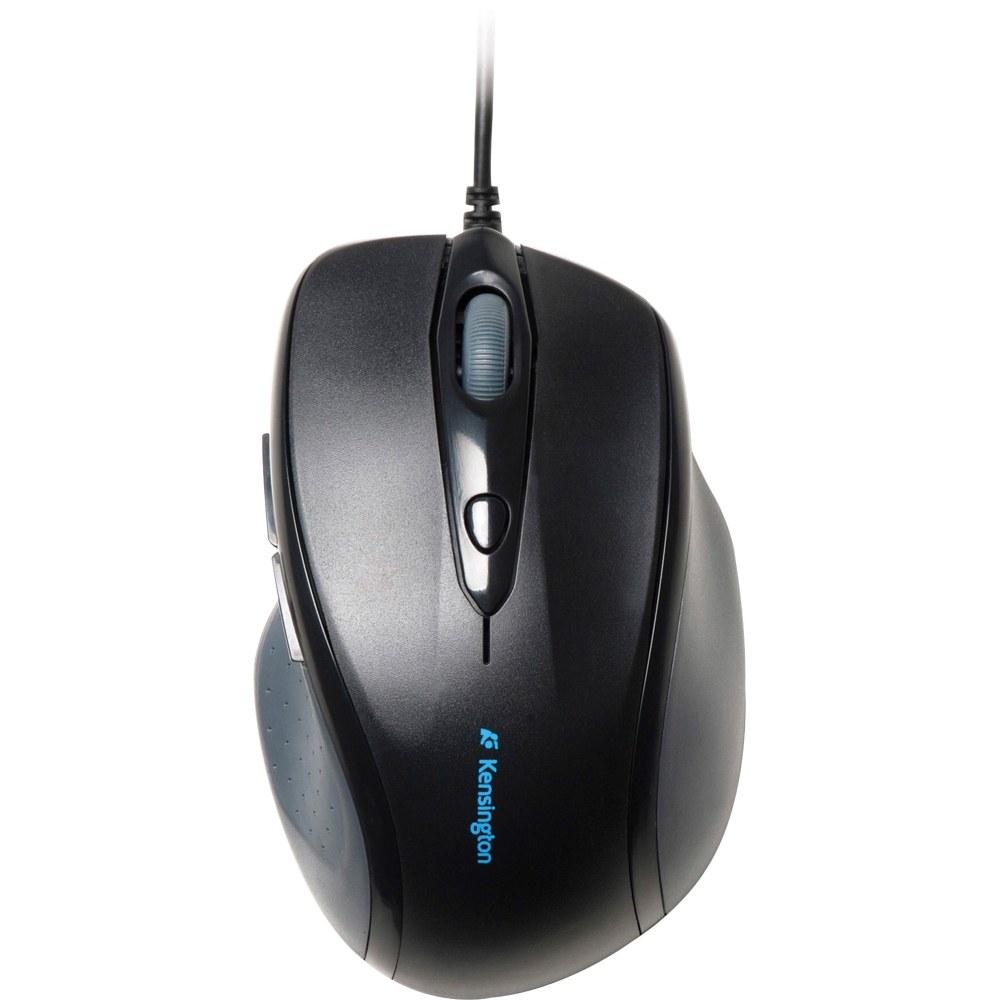 Kensington Pro Fit Wired Mouse, Full-Size, Black MPN:K72369US