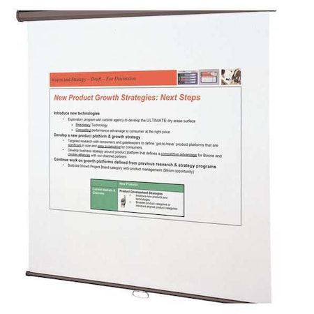 12 Wide 69 Format Projector Screen MPN:696S