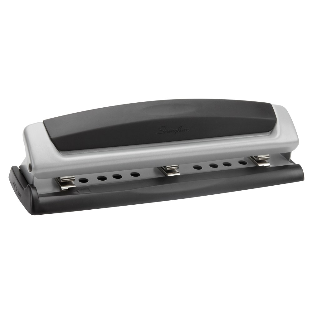 Swingline Precision Pro Desktop Punch, 10-Sheet Capacity, Silver MPN:A7074037