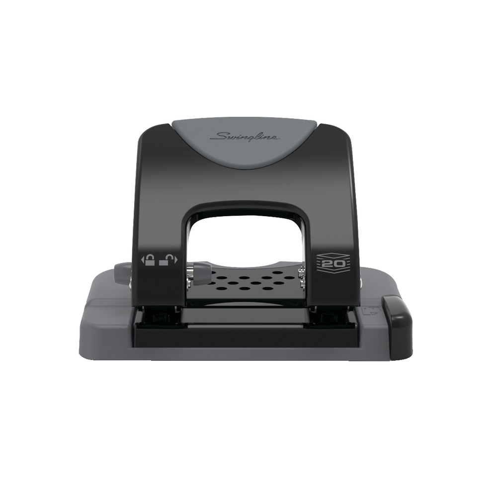 Swingline SmartTouch 2-Hole Low-Force Punch, 20-Sheet Capacity MPN:A7074135