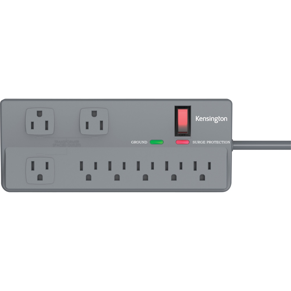 Kensington Guardian 8-Outlet Surge Protector - 8 x AC Power - 1080 J - 6 ft - External MPN:K38218NA