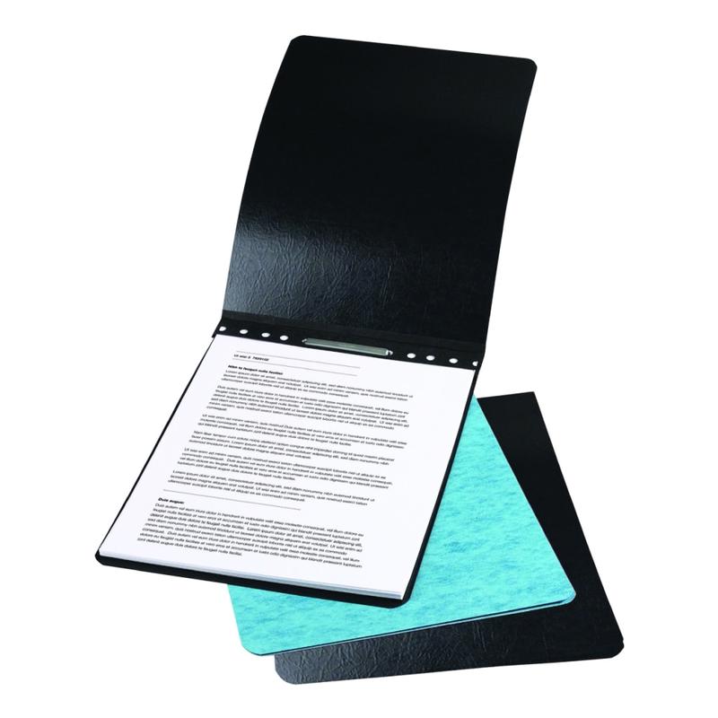 ACCO Presstex Top-Bound Report Binder, 2-3/4in CC, 8-1/2in x 14in, 60% Recycled, Light Blue MPN:19022