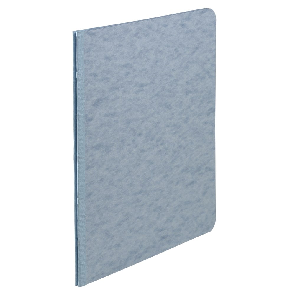 ACCO Pressboard Report Cover With Fastener, Side Bound, 8 1/2in x 11in, 60% Recycled, Light Blue MPN:A7025972