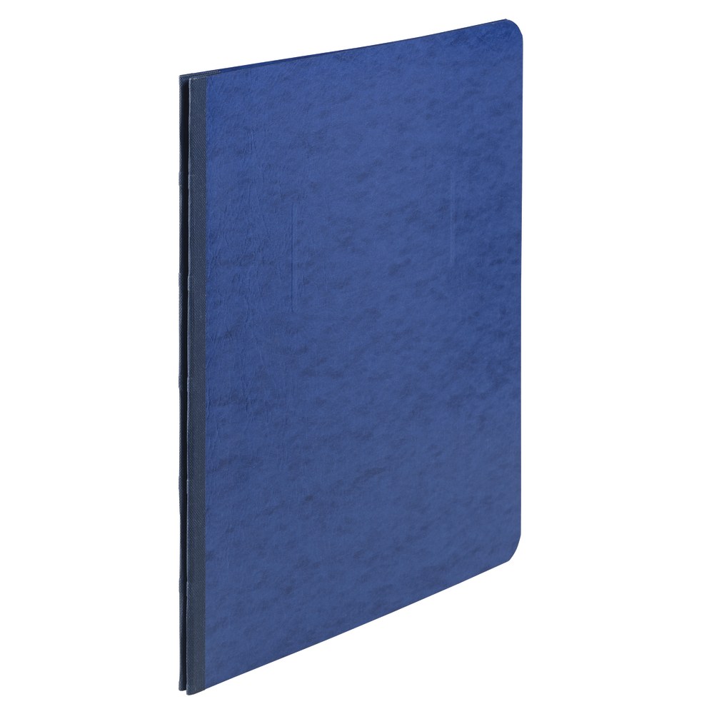 ACCO Pressboard Report Cover With Fastener, Side Bound, 8 1/2in x 11in, 60% Recycled, Dark Blue MPN:A7025973