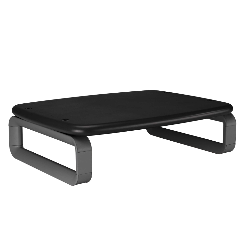 Kensington Monitor Stand Plus w/ Smartfit System, Supports 80Lbs., 16in x 11-1/2in x 6in, Black/Gray MPN:K60089