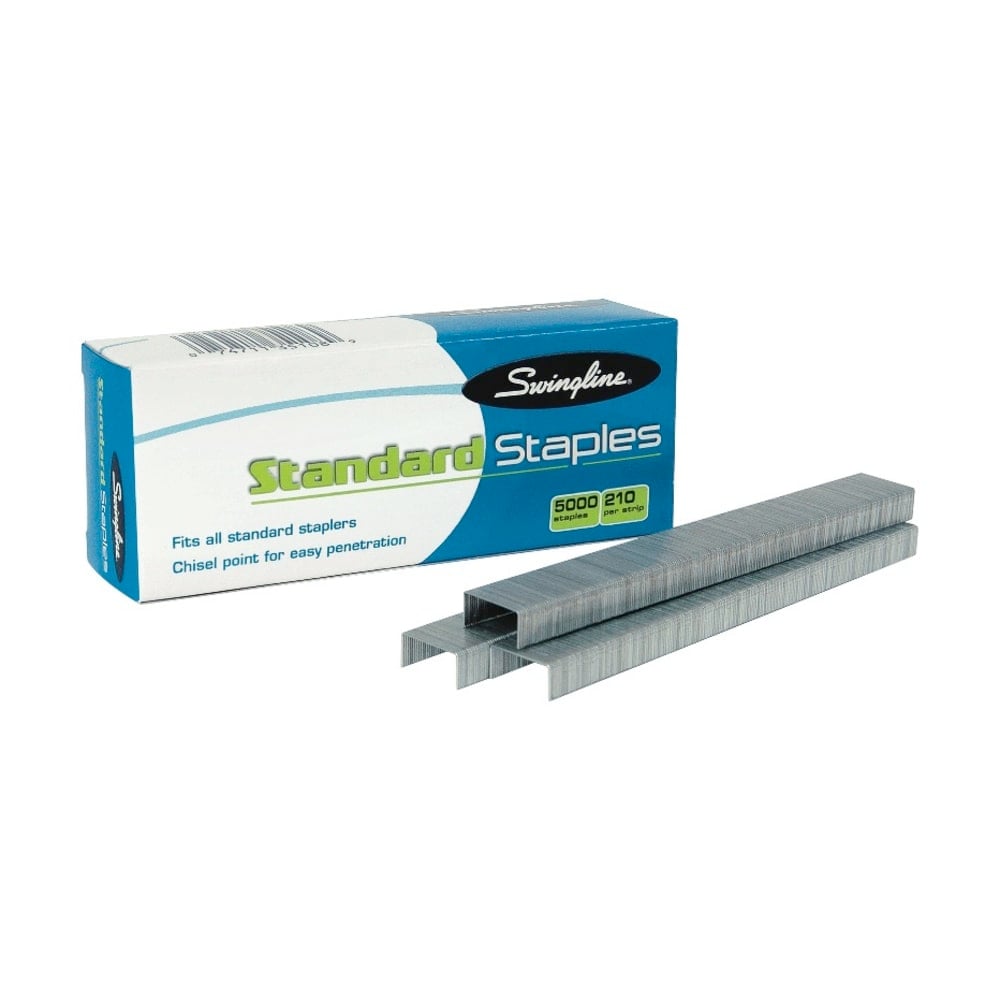 Swingline Standard Chisel Point Staples 10/pk, (10 boxes of 5, 000 staples) MPN:S7035111