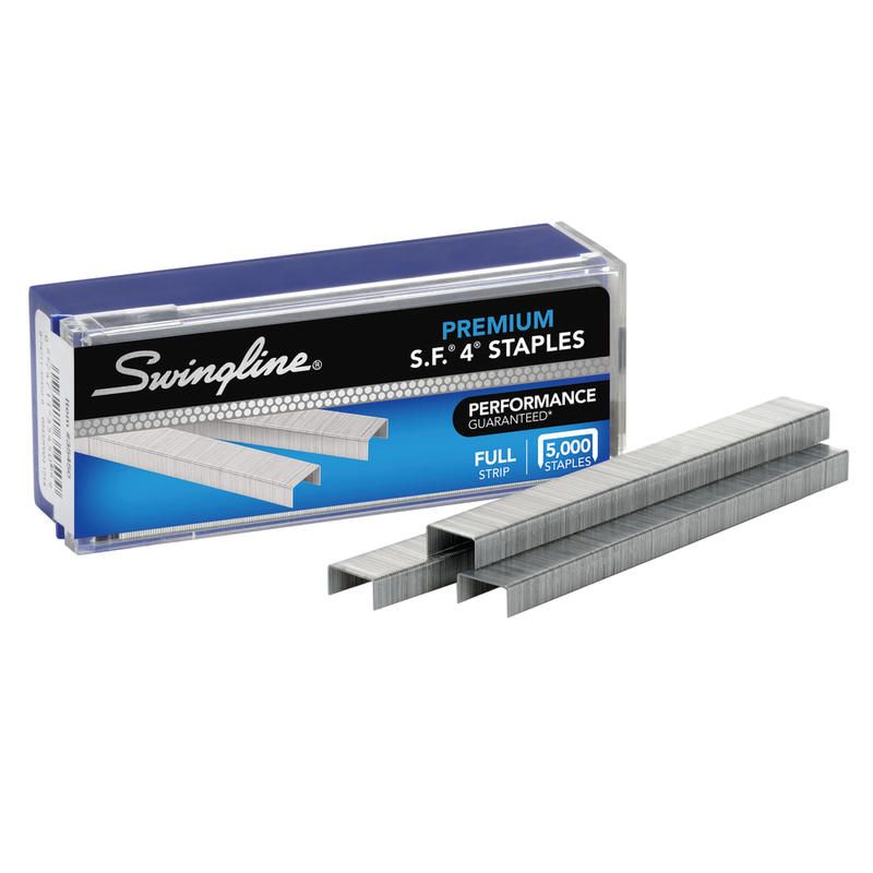 Swingline S.F. 4 Premium Staples, 1/4in Full Strip, Box Of 5, 000 MPN:S7035450