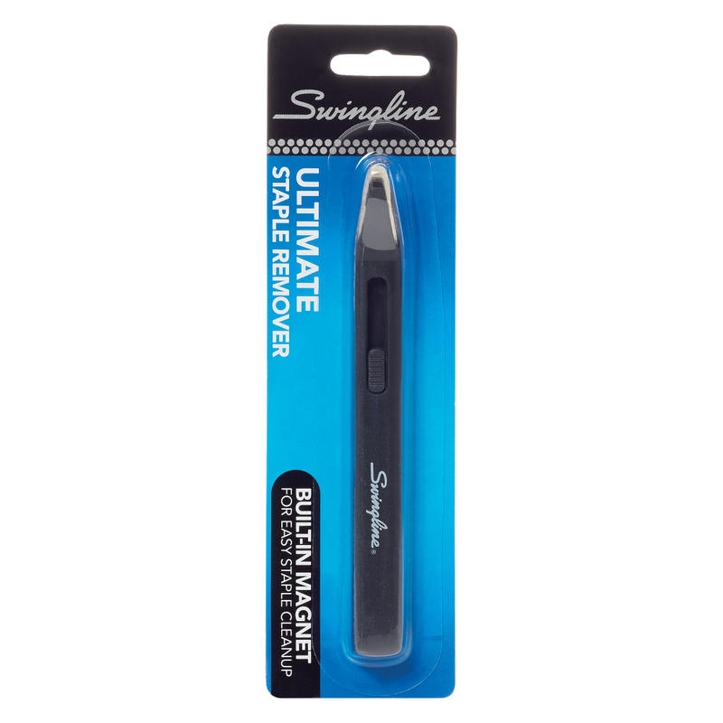 Swingline Ultimate Staple Remover, Blade Style, Built-in Magnet, Black MPN:S7038121