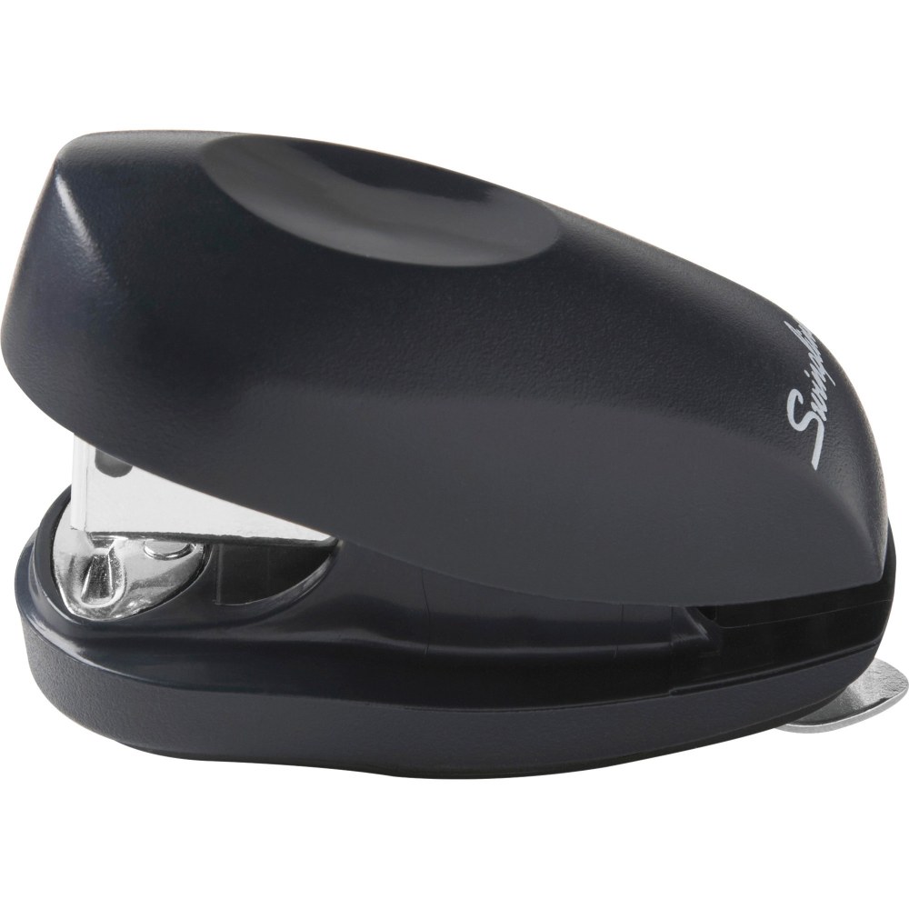 Swingline Tot Stapler, Built-in Staple Remover, 12 Sheets, Black - 12 Sheets Capacity - 50 Staple Capacity - Mini - 1/4in Staple Size - Black MPN:S7079171