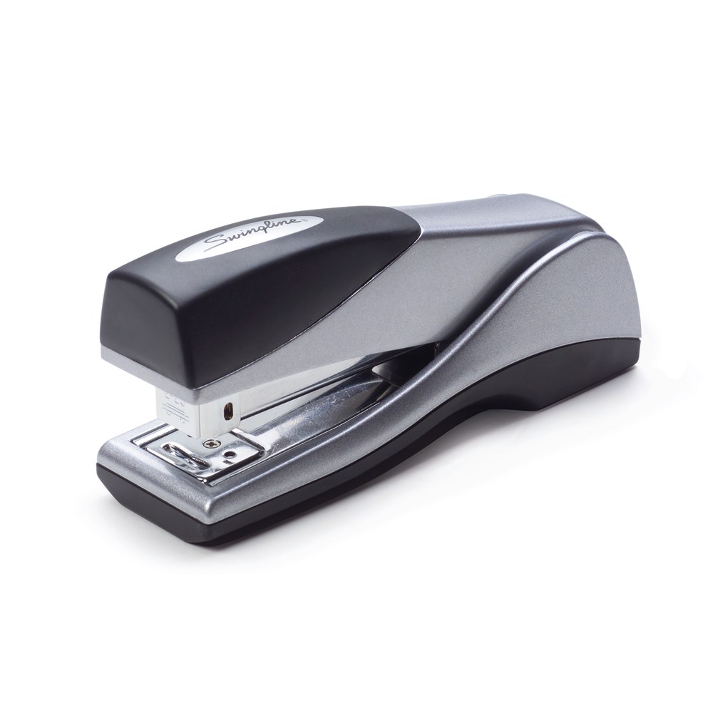 Swingline Optima Grip Compact Stapler, 25 Sheets Capacity, Silver MPN:S7087816