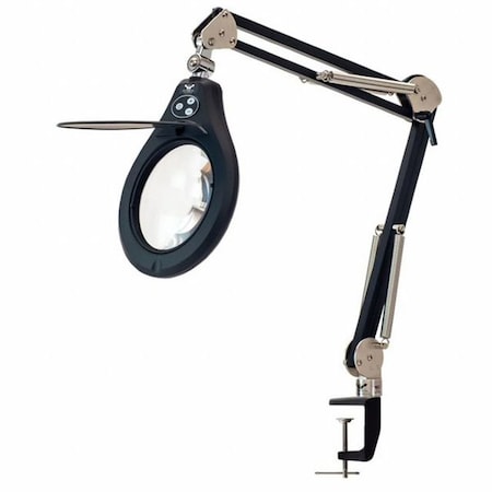 Magnifier, Articulating, ArmReach 45in, BLK MPN:PLRO6-45-5D-B