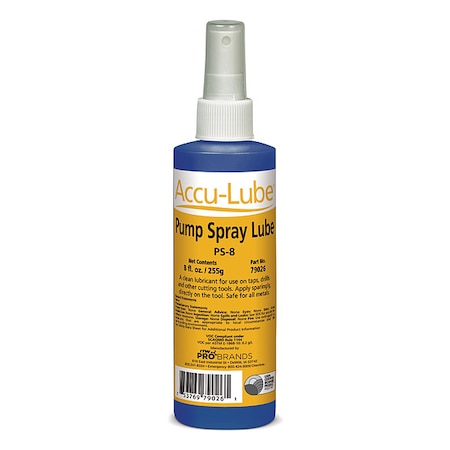 Cutting Oil, 8oz, Non-Aerosol Spray Bottle MPN:79026