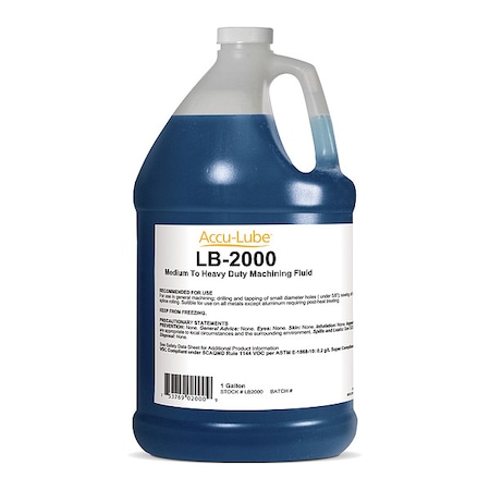 Cutting Oil, 1 gal, Bottle MPN:LB2000