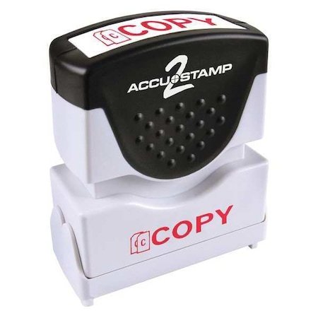 Accustamp 2, 1-Color Copy, Red MPN:035594