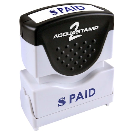 Message Stamp, Paid, Blue Ink MPN:035602