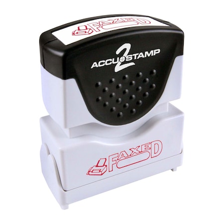 Message Stamp, Faxed, Red Ink MPN:035609