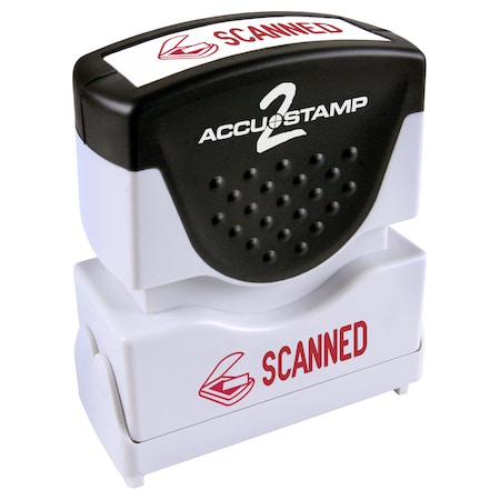 Message Stamp, Scanned, Red Ink MPN:035618