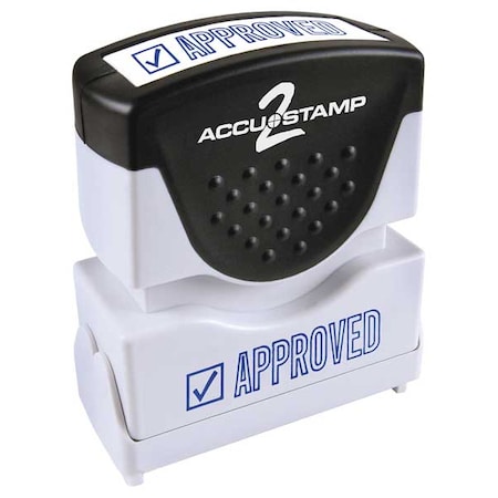 Microban Message Stamp, Approved, 3/8