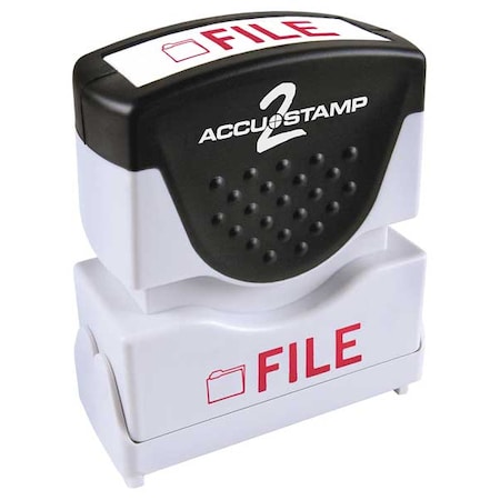 Microban Message Stamp, File, 3/8