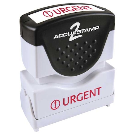 Microban Message Stamp, Urgent, 3/8