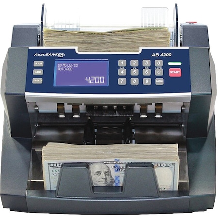 BillCounter, Gray;Blue, 9inH, 10-3/8inW MPN:AB4200MGUV