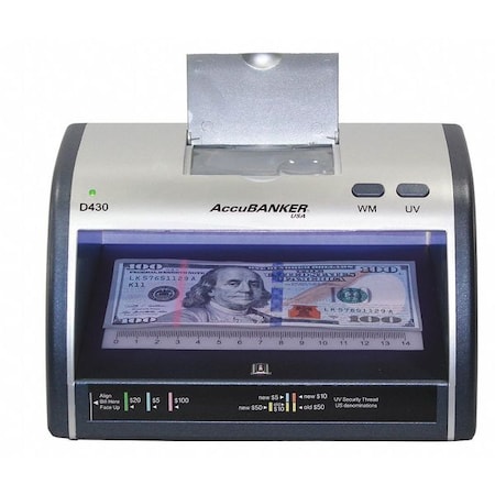 UVCounterfeitDetector, Blue/Gray, 5-inH MPN:LED430
