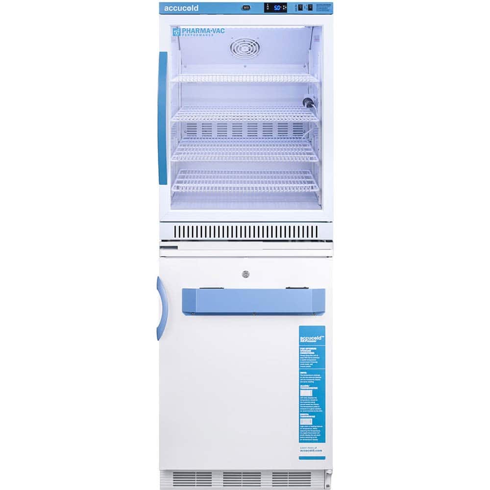 Pharmacy, Medical-Laboratory Combination Refrigerator/Freezer: 9 cu ft Capacity, 2 to 8 ° MPN:ARG6PV-VT65MLST